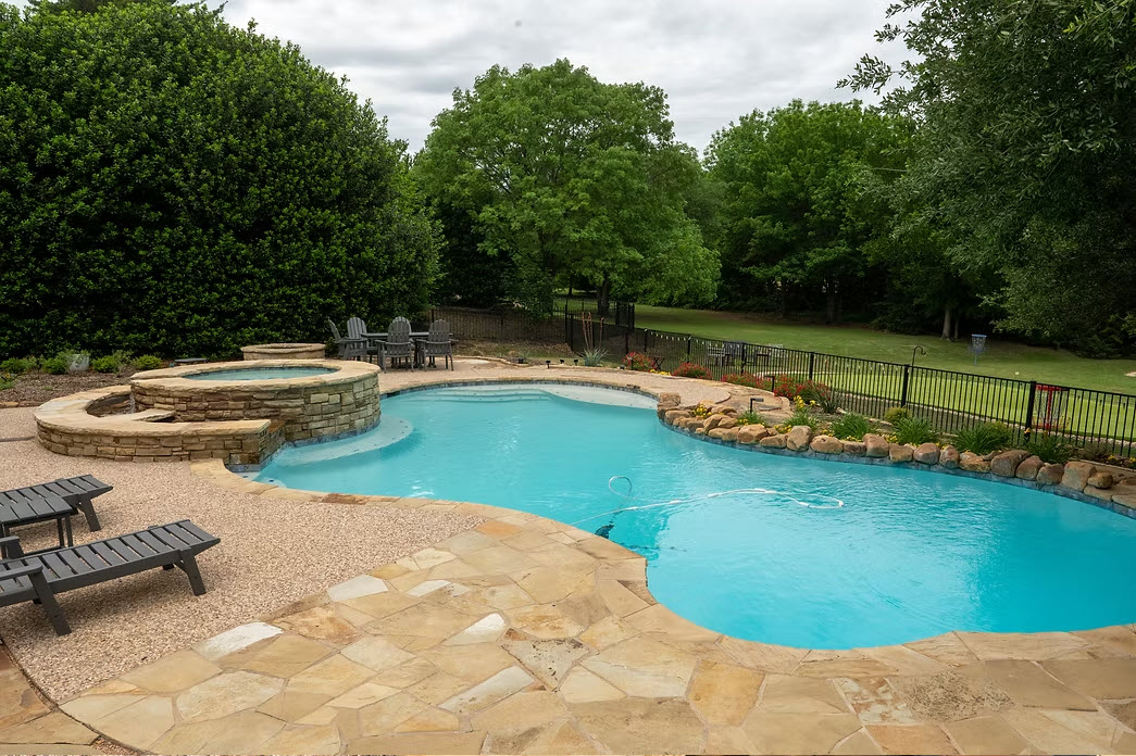 Pool equipment installation in McKinney TX