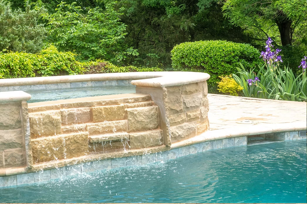 Plunge pool in North Texas